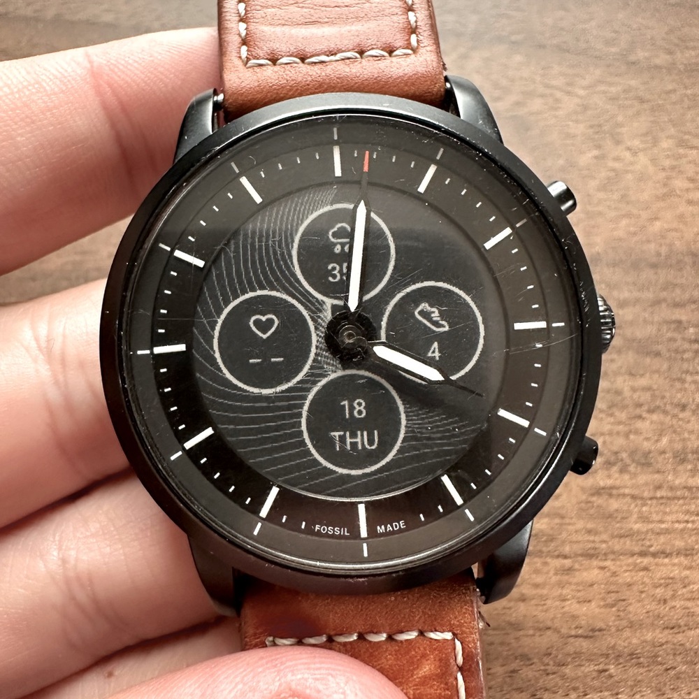 Fossil Collider HR Hybrid Smart Watch